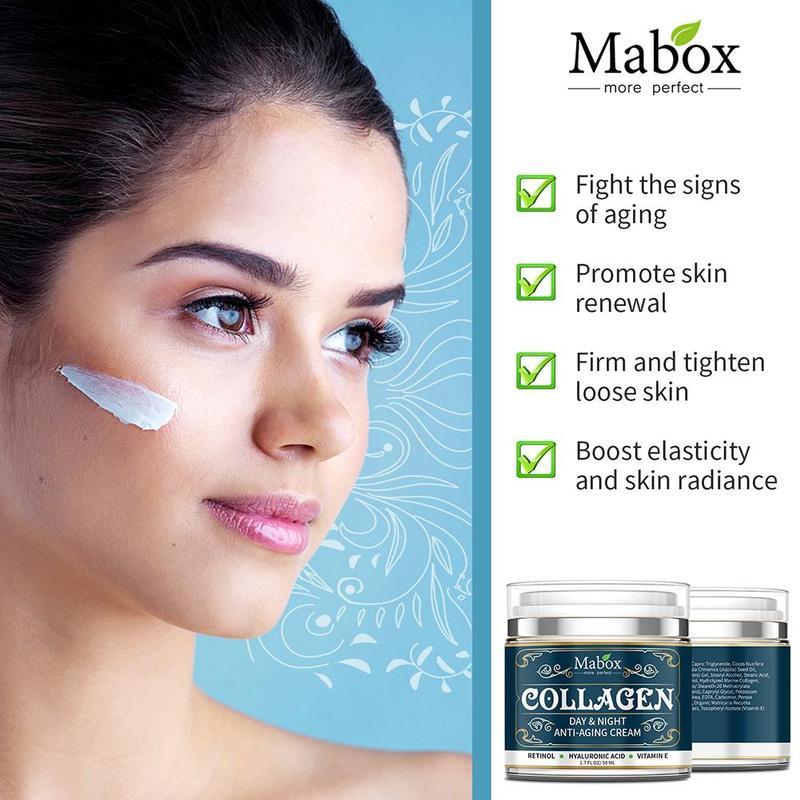 Collagen Moisturizing Facial Cream Skin Care With Anti Aging Wrinkle Remover