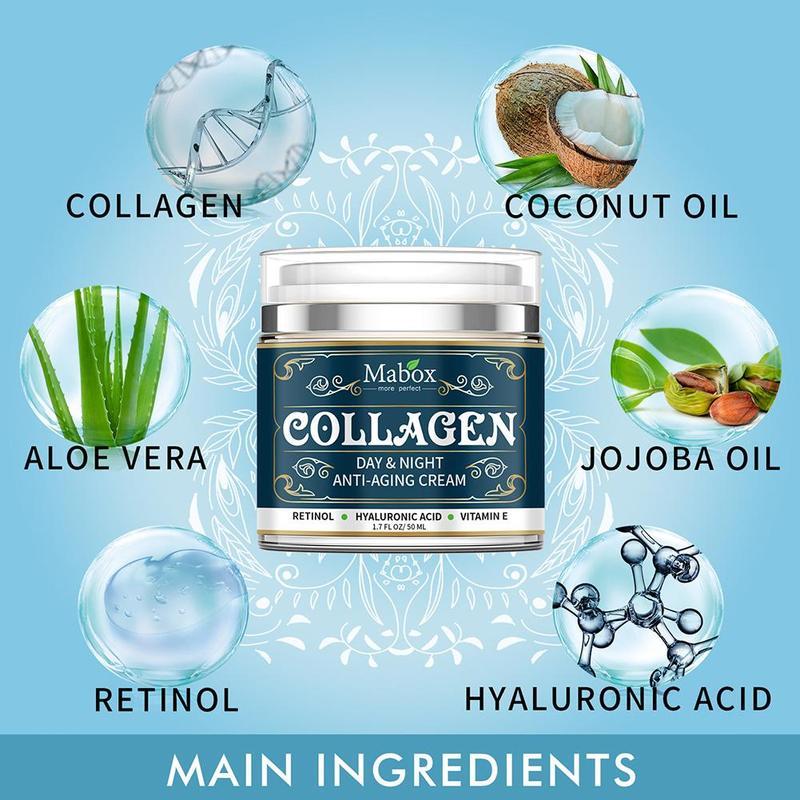 Collagen Moisturizing Facial Cream Skin Care With Anti Aging Wrinkle Remover