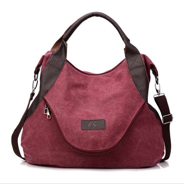 Minimalist Retro Shoulder Crossbody Vintage Canvas Bag