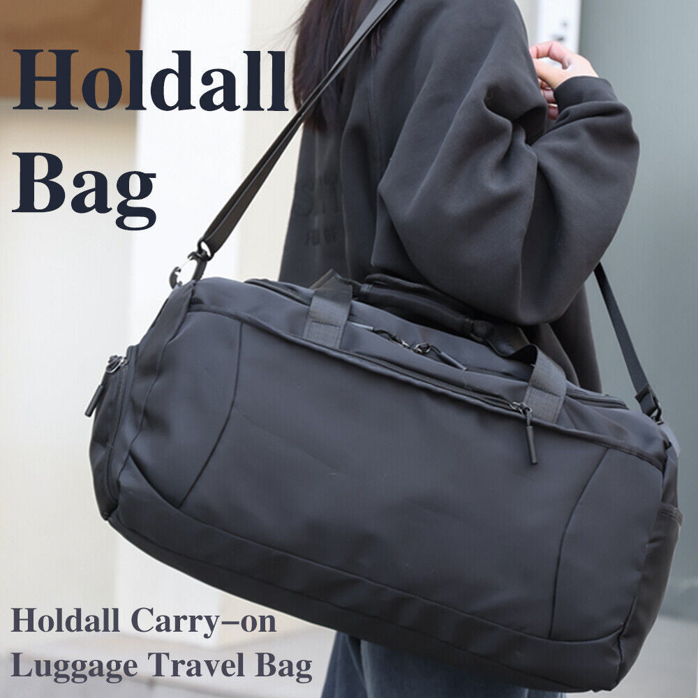 Large Capacity Sport Gym Duffle travel work Bag With Separate Shoe Compartment