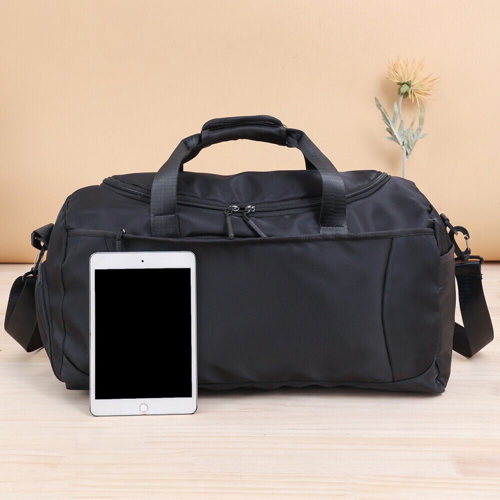 Large Capacity Sport Gym Duffle travel work Bag With Separate Shoe Compartment