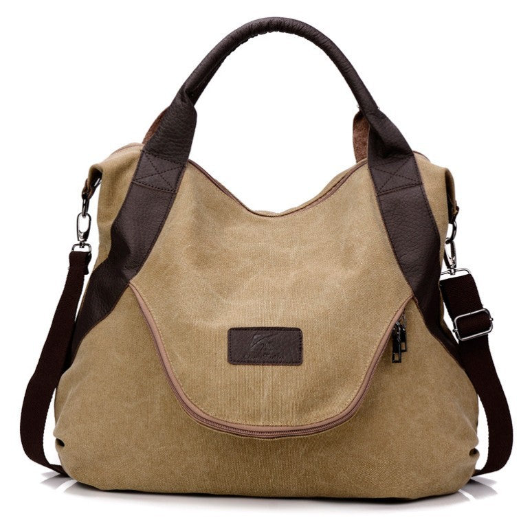 Minimalist Retro Shoulder Crossbody Vintage Canvas Bag