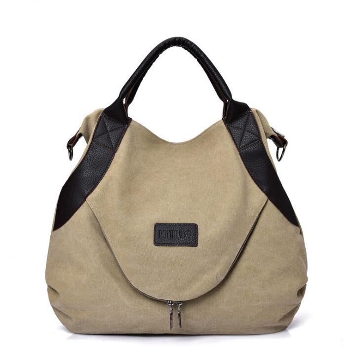 Minimalist Retro Shoulder Crossbody Vintage Canvas Bag