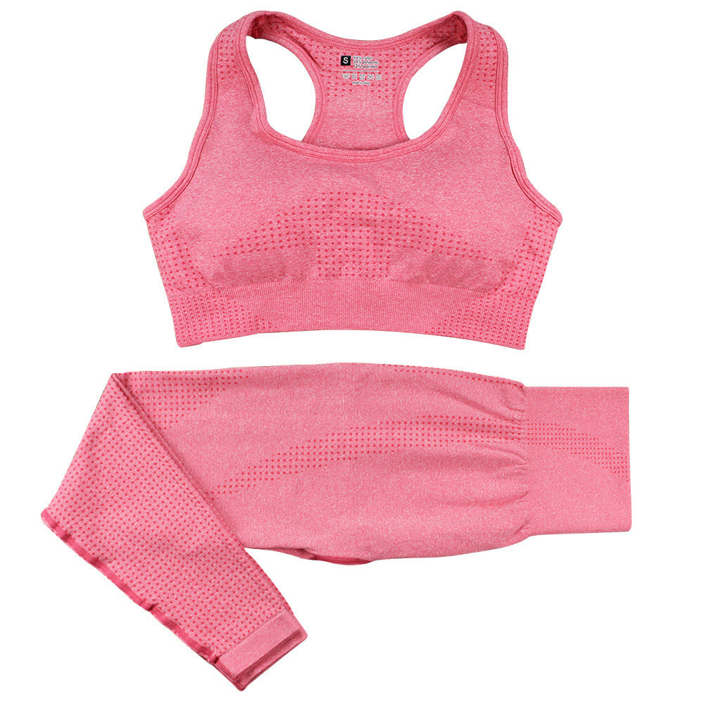 Polka Dots High Waist Legging Tracksuit With Crop Top