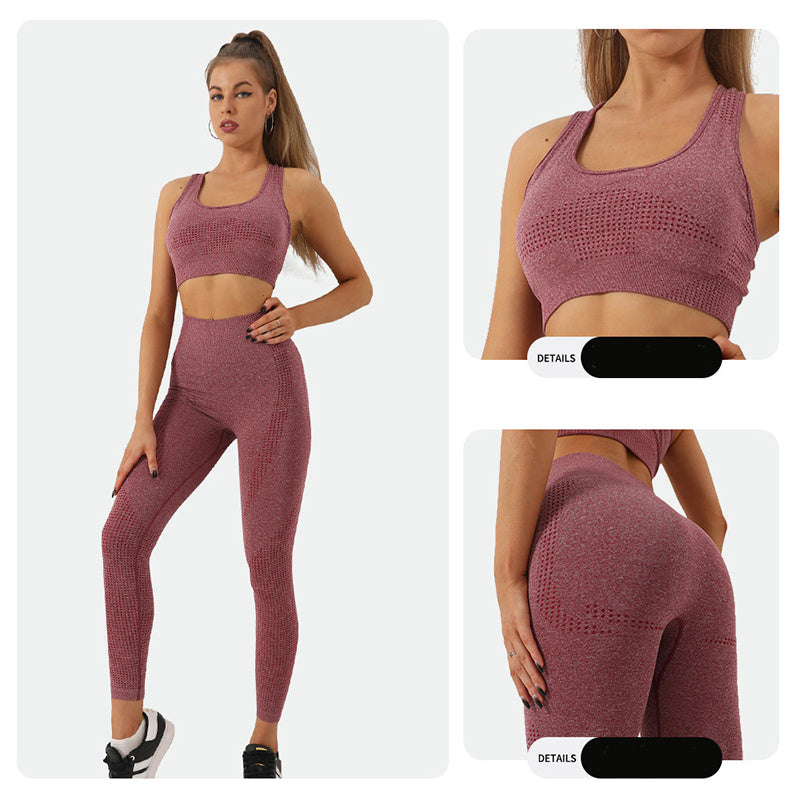 Polka Dots High Waist Legging Tracksuit With Crop Top