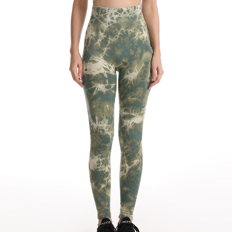 Tie Dye Gym Seamless Leggings