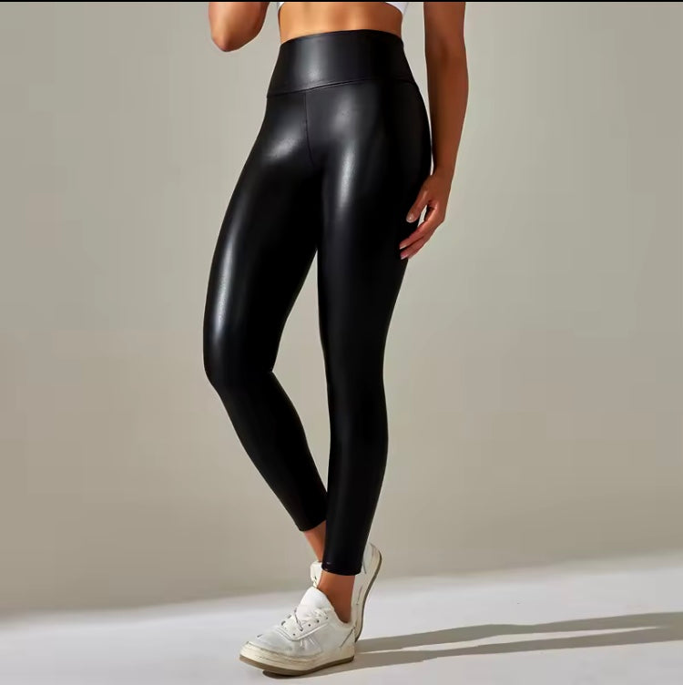 High Waisted Sexy PU Leather pants/Leggings