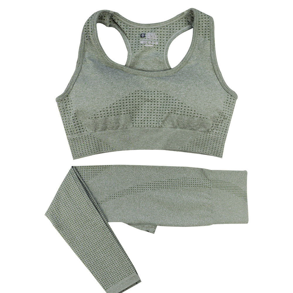 Polka Dots High Waist Legging Tracksuit With Crop Top