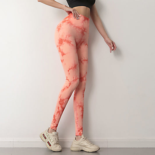 Tie Dye Gym Seamless Leggings