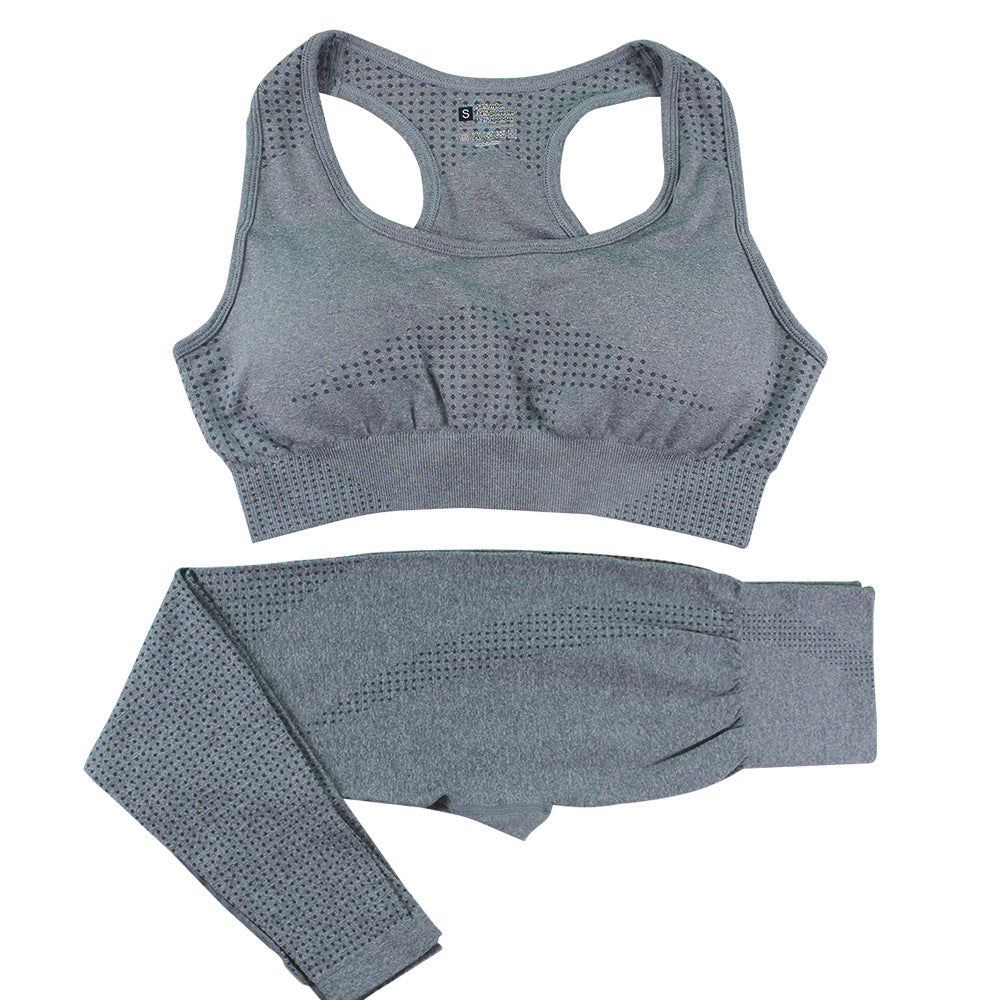 Polka Dots High Waist Legging Tracksuit With Crop Top