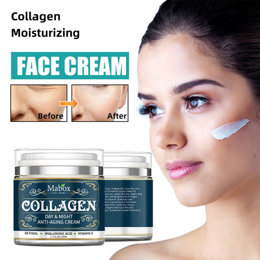 Collagen Moisturizing Facial Cream Skin Care With Anti Aging Wrinkle Remover