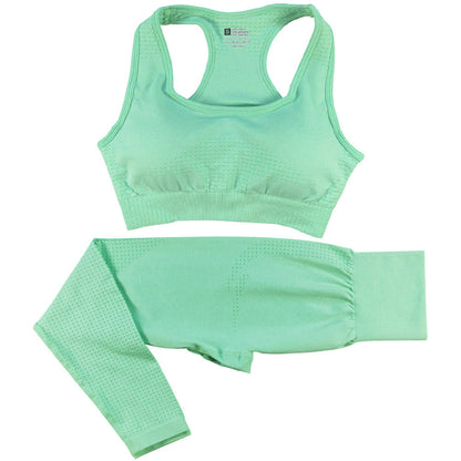 Polka Dots High Waist Legging Tracksuit With Crop Top