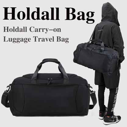 Large Capacity Sport Gym Duffle  travel work Bag With Separate Shoe Compartment