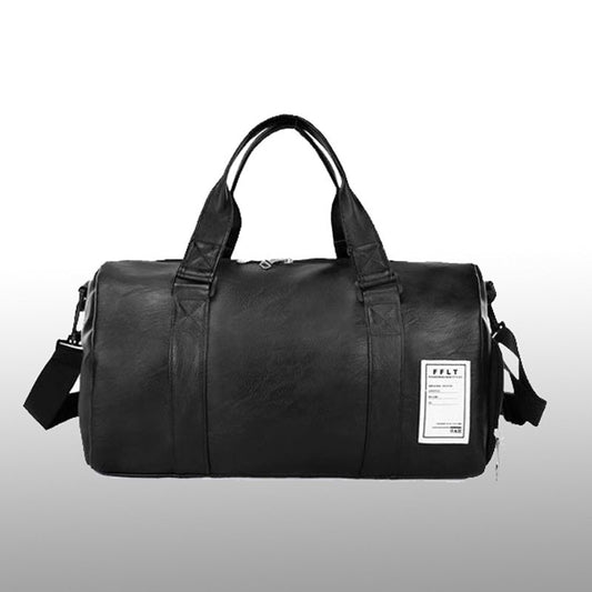 PU Leather Sports Gym  Duffle Bag