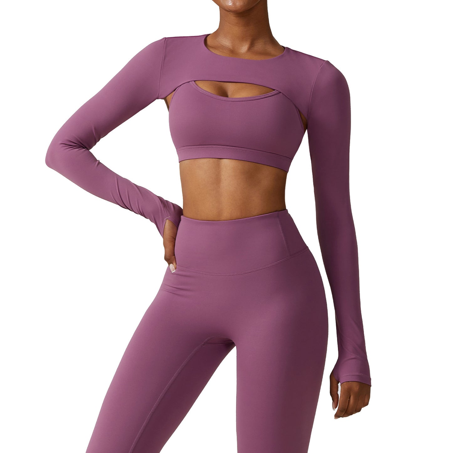 High Waist Legging With Hardcore Workout Flash Bra