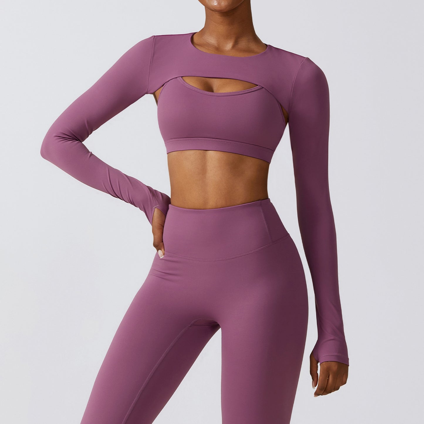 High Waist Legging With Hardcore Workout Flash Bra