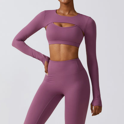 High Waist Legging With Hardcore Workout Flash Bra