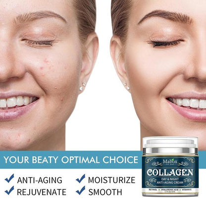 Collagen Moisturizing Facial Cream Skin Care With Anti Aging Wrinkle Remover