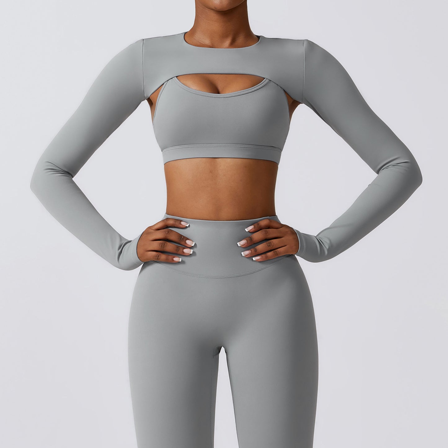 High Waist Legging With Hardcore Workout Flash Bra