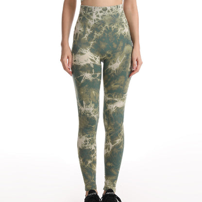 Tie Dye Gym Seamless Leggings