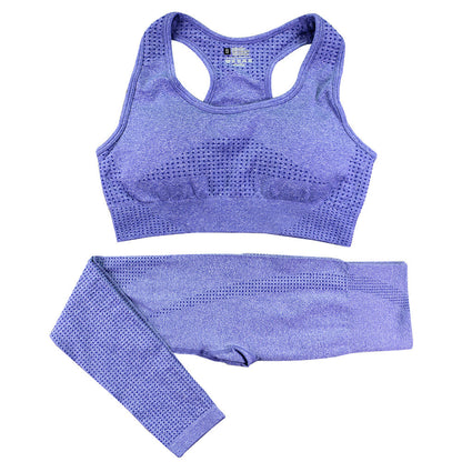 Polka Dots High Waist Legging Tracksuit With Crop Top